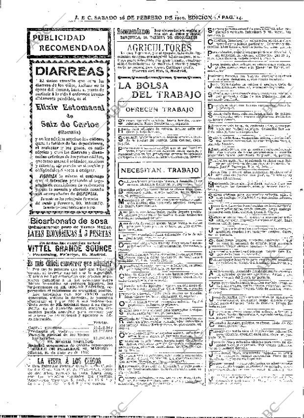 ABC MADRID 26-02-1910 página 14