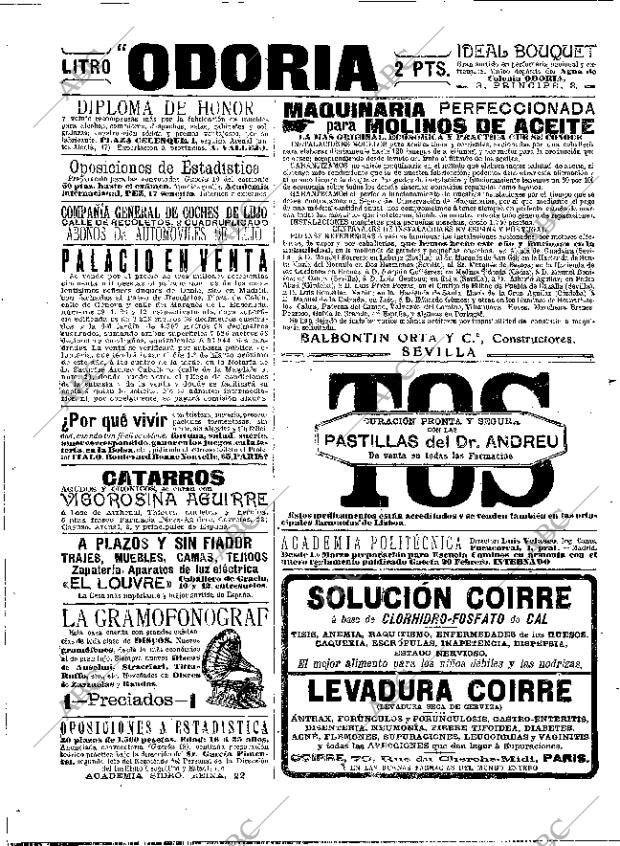 ABC MADRID 26-02-1910 página 2