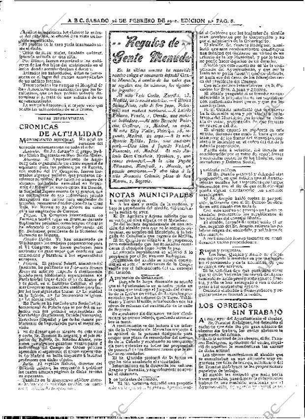ABC MADRID 26-02-1910 página 8
