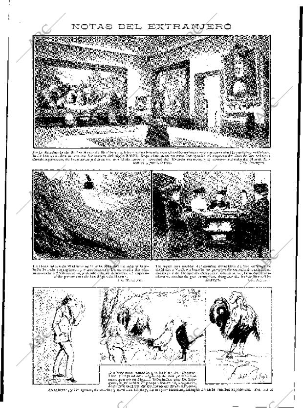 BLANCO Y NEGRO MADRID 26-02-1910 página 22