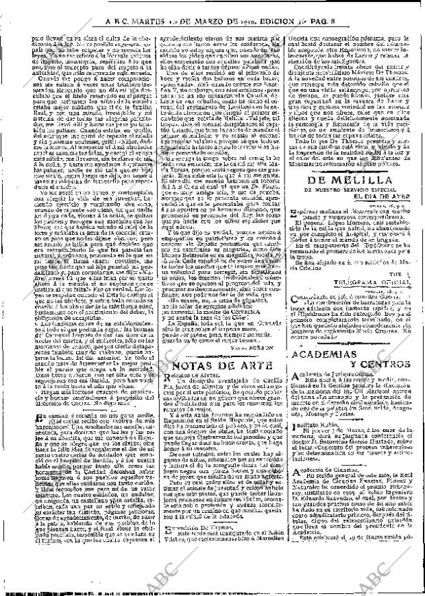 ABC MADRID 01-03-1910 página 8