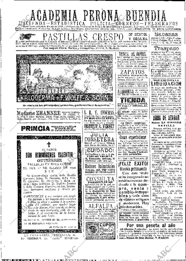 ABC MADRID 02-03-1910 página 16