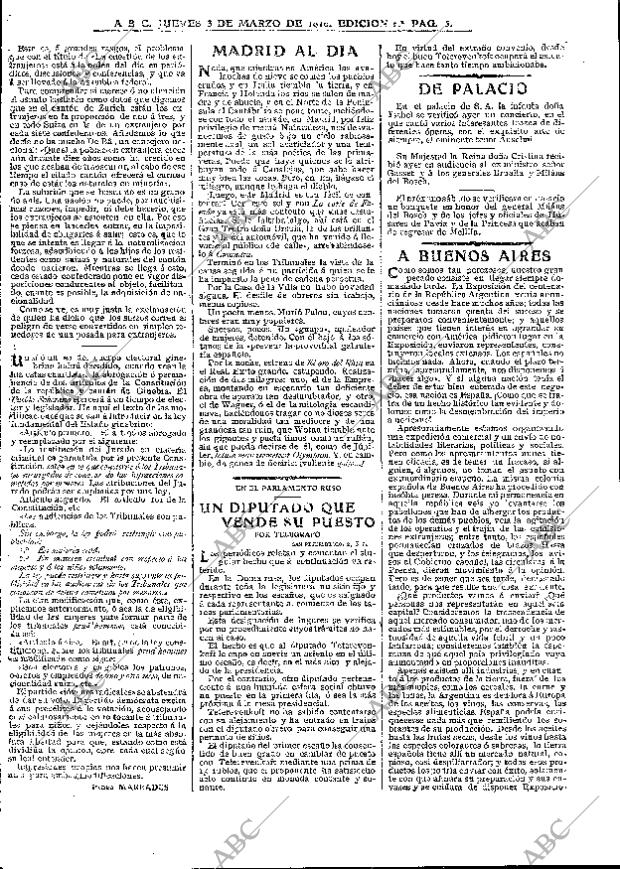 ABC MADRID 03-03-1910 página 5
