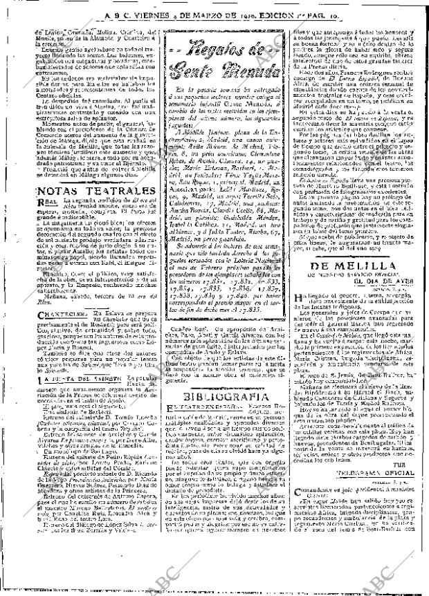ABC MADRID 04-03-1910 página 10