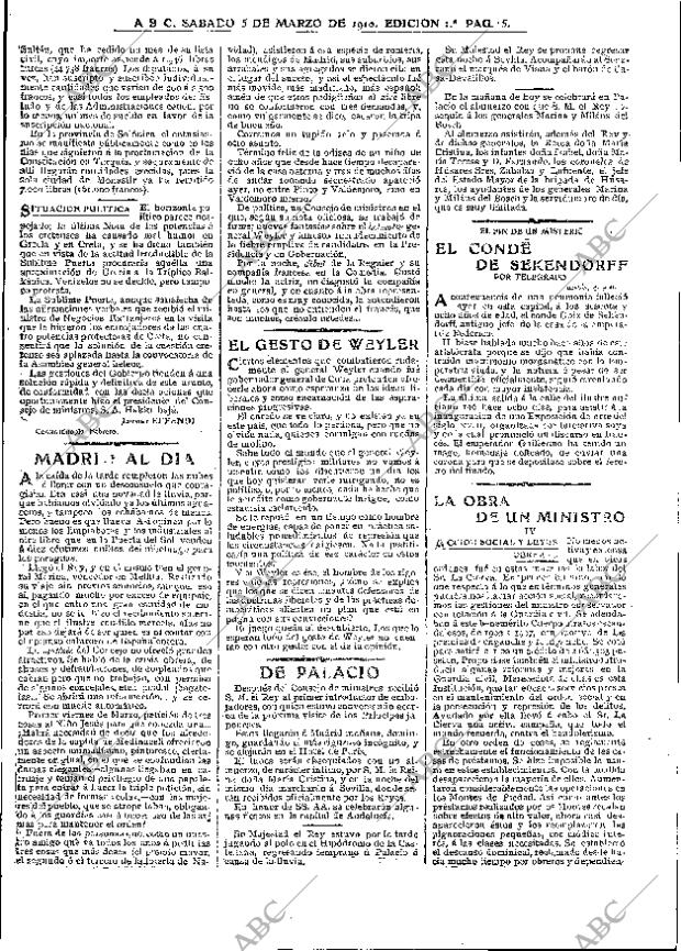 ABC MADRID 05-03-1910 página 5