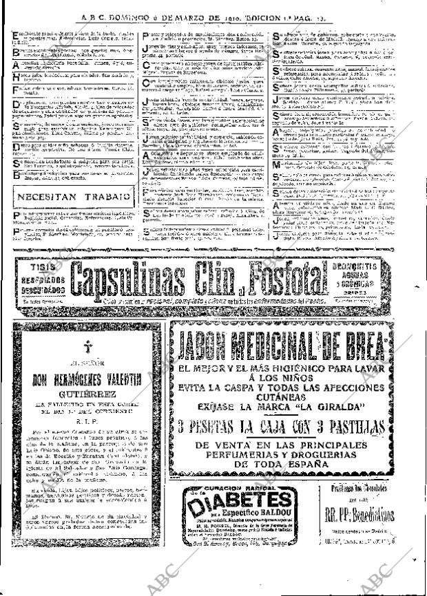 ABC MADRID 06-03-1910 página 13