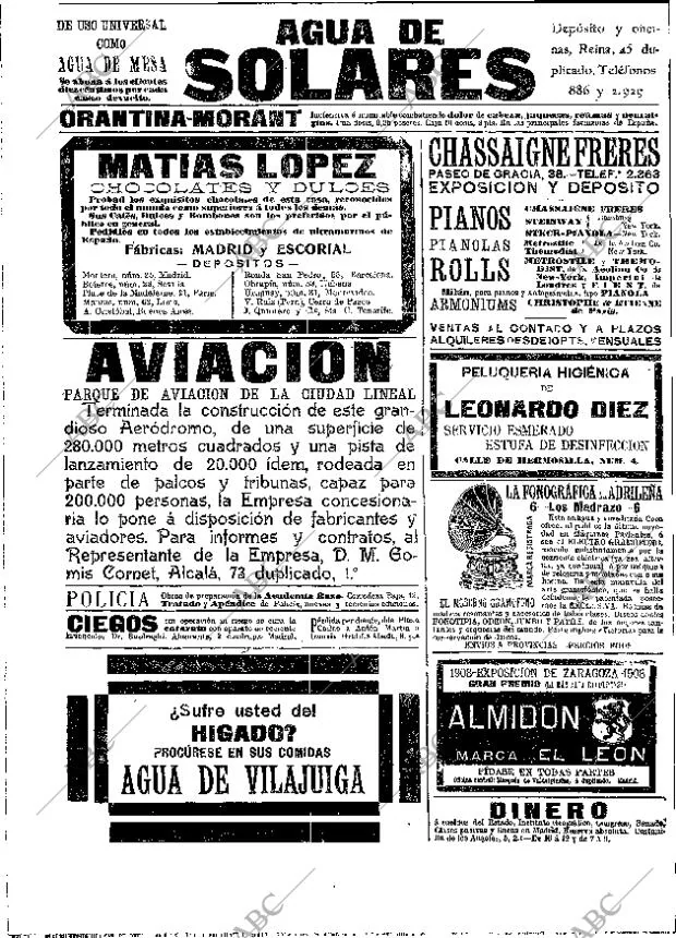 ABC MADRID 15-03-1910 página 20