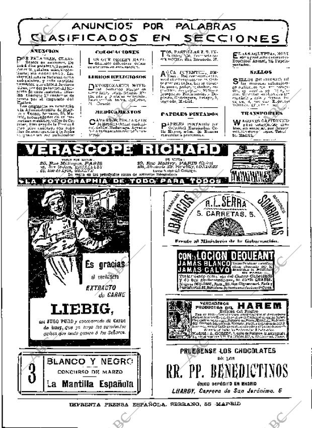 BLANCO Y NEGRO MADRID 26-03-1910 página 28