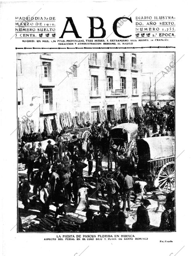 ABC MADRID 30-03-1910 página 1