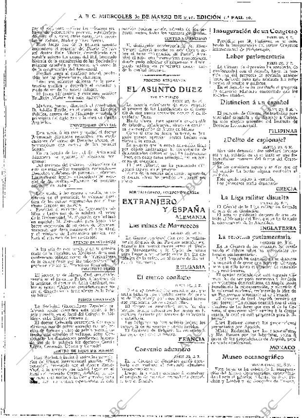 ABC MADRID 30-03-1910 página 10