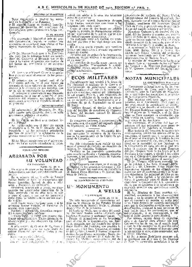 ABC MADRID 30-03-1910 página 7