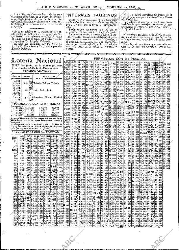 ABC MADRID 01-04-1910 página 14