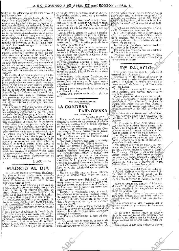 ABC MADRID 03-04-1910 página 5