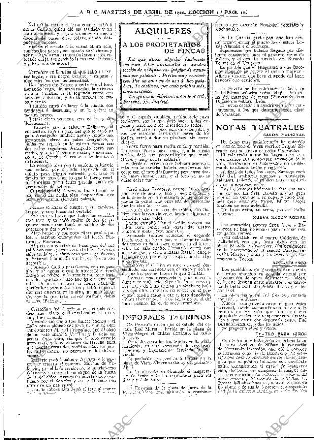 ABC MADRID 05-04-1910 página 10
