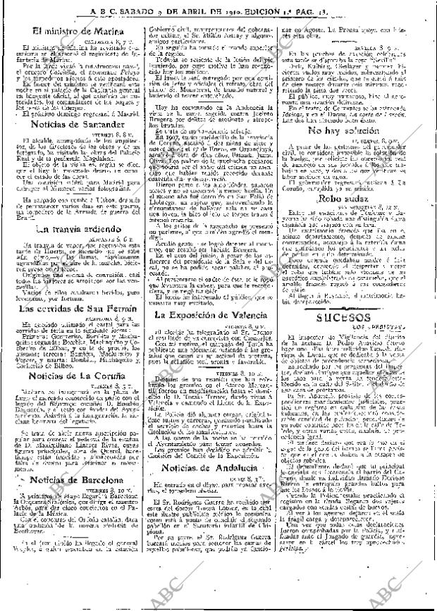 ABC MADRID 09-04-1910 página 13