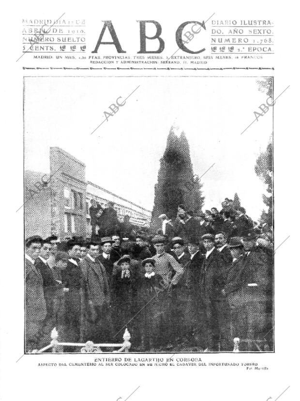 ABC MADRID 12-04-1910 página 1