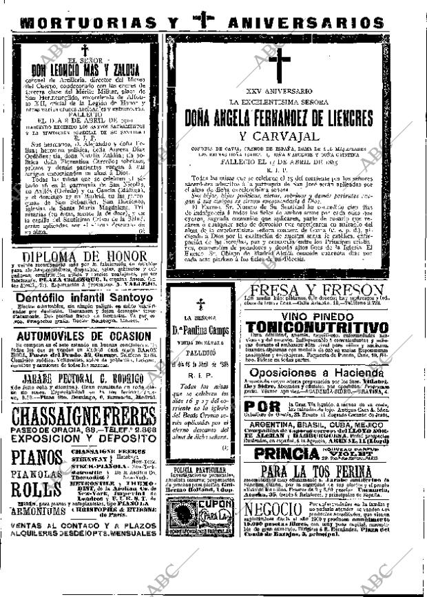 ABC MADRID 15-04-1910 página 19