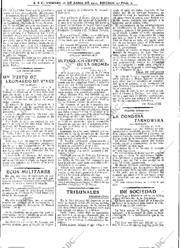 ABC MADRID 15-04-1910 página 7