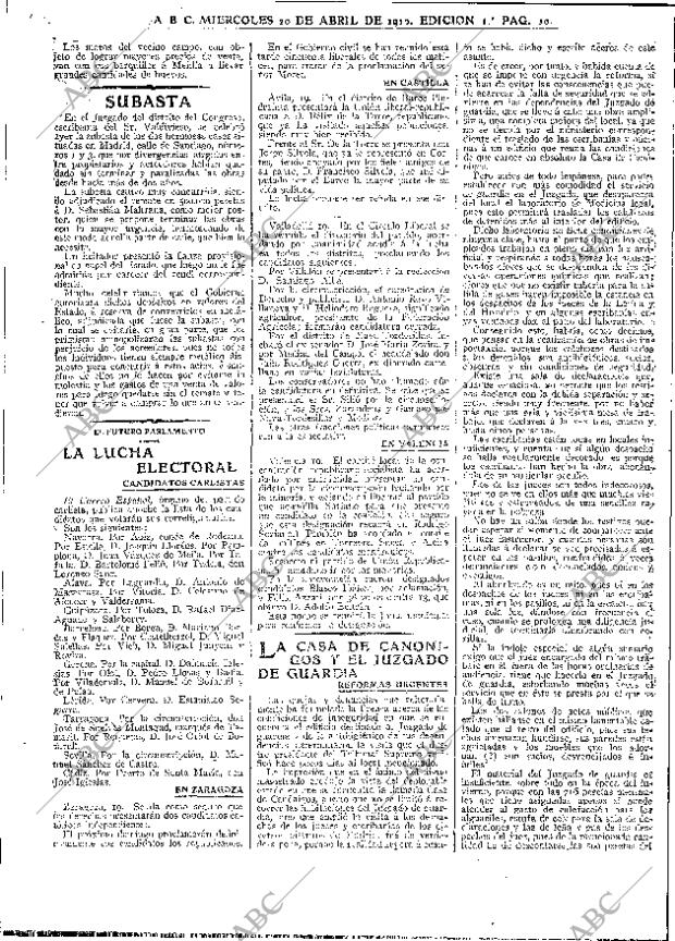 ABC MADRID 20-04-1910 página 10