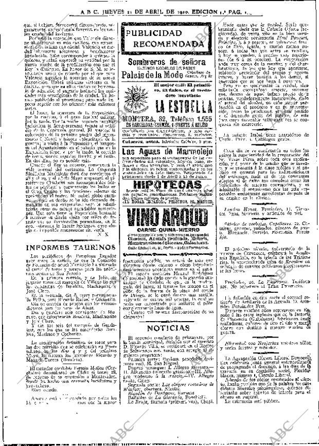 ABC MADRID 21-04-1910 página 14