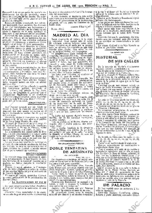 ABC MADRID 21-04-1910 página 5