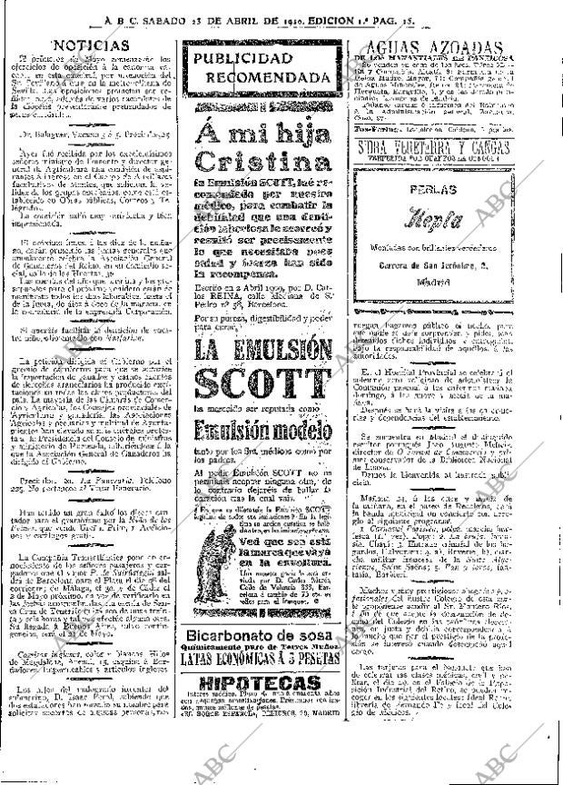 ABC MADRID 23-04-1910 página 15