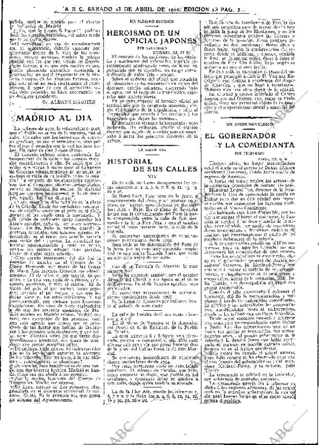 ABC MADRID 23-04-1910 página 5