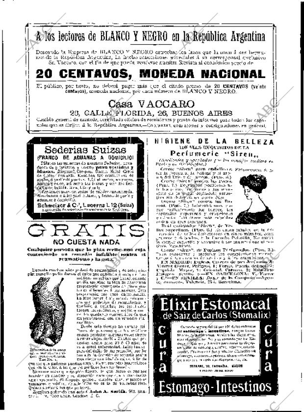 BLANCO Y NEGRO MADRID 23-04-1910 página 2
