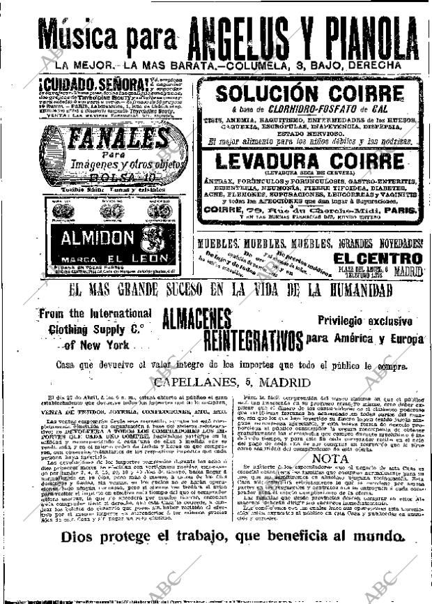 ABC MADRID 26-04-1910 página 20