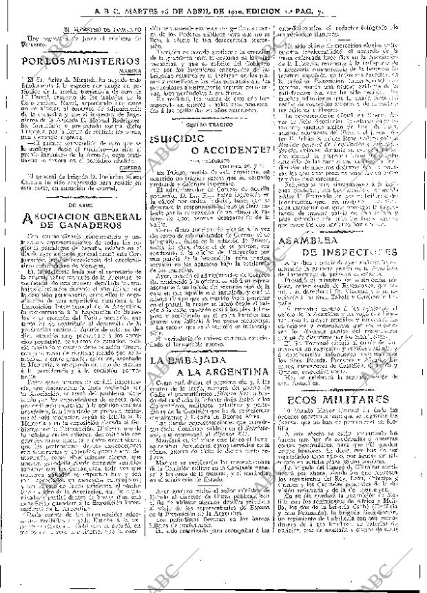 ABC MADRID 26-04-1910 página 7