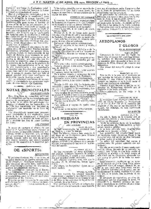 ABC MADRID 26-04-1910 página 9