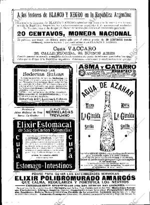 BLANCO Y NEGRO MADRID 30-04-1910 página 2