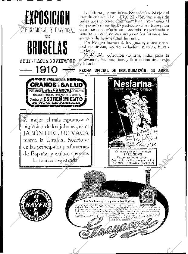 BLANCO Y NEGRO MADRID 30-04-1910 página 4