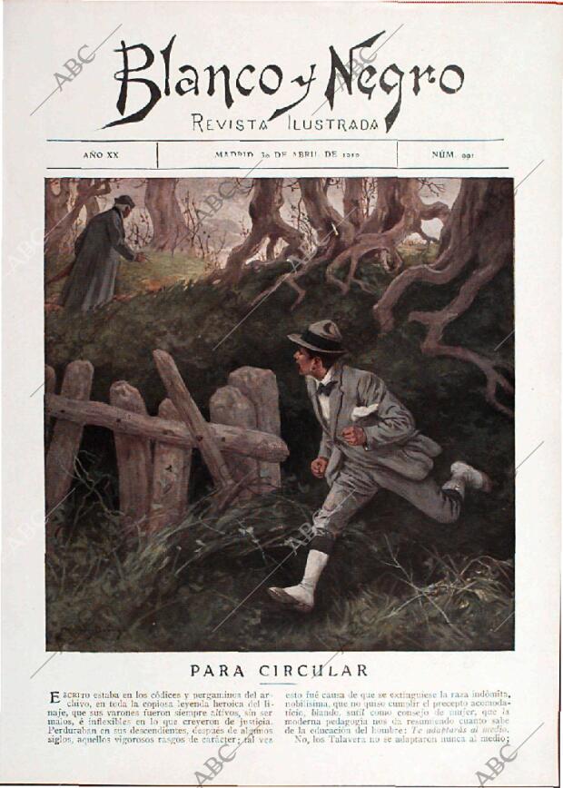 BLANCO Y NEGRO MADRID 30-04-1910 página 5