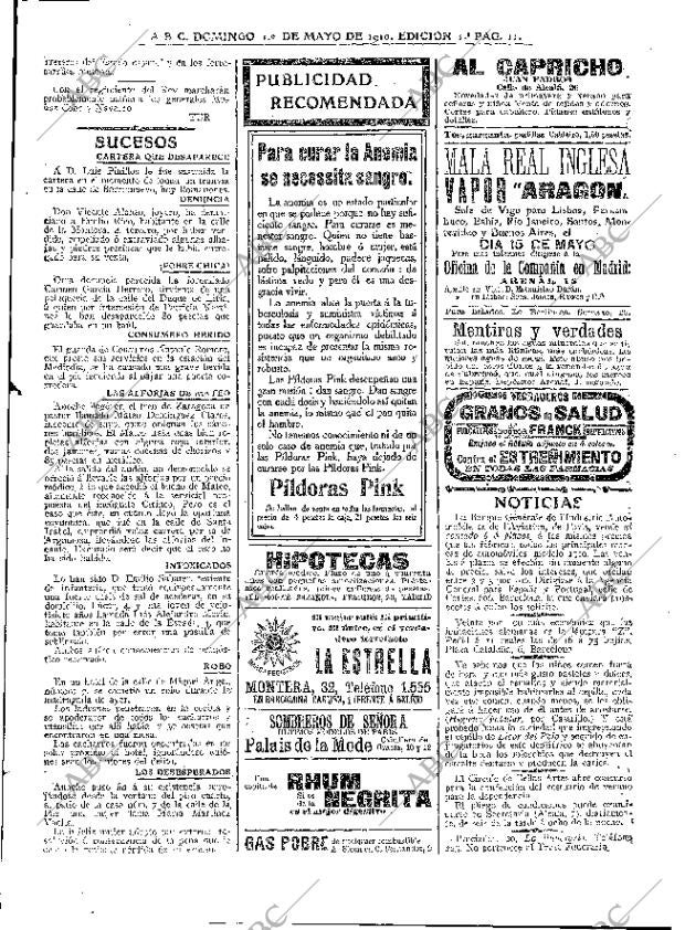 ABC MADRID 01-05-1910 página 11