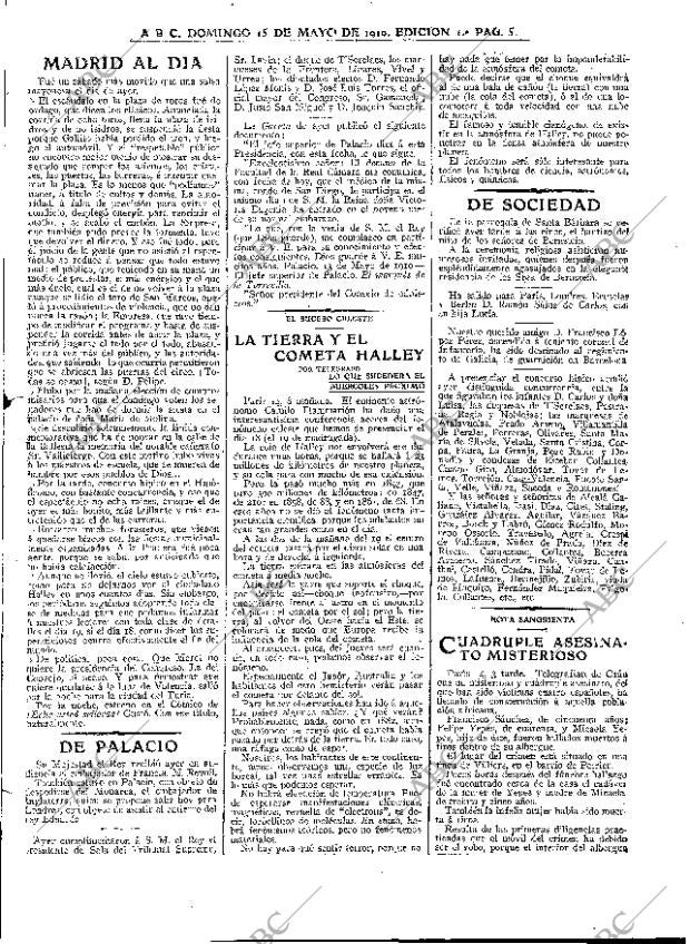 ABC MADRID 15-05-1910 página 5