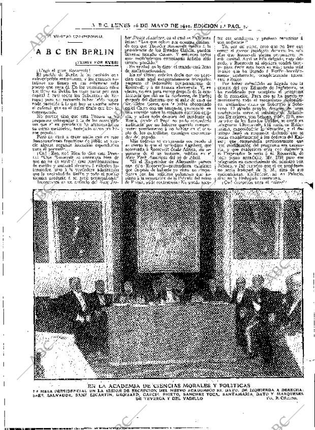 ABC MADRID 16-05-1910 página 2