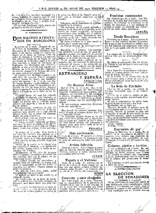 ABC MADRID 19-05-1910 página 14