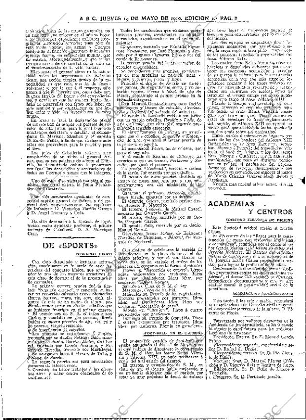 ABC MADRID 19-05-1910 página 8