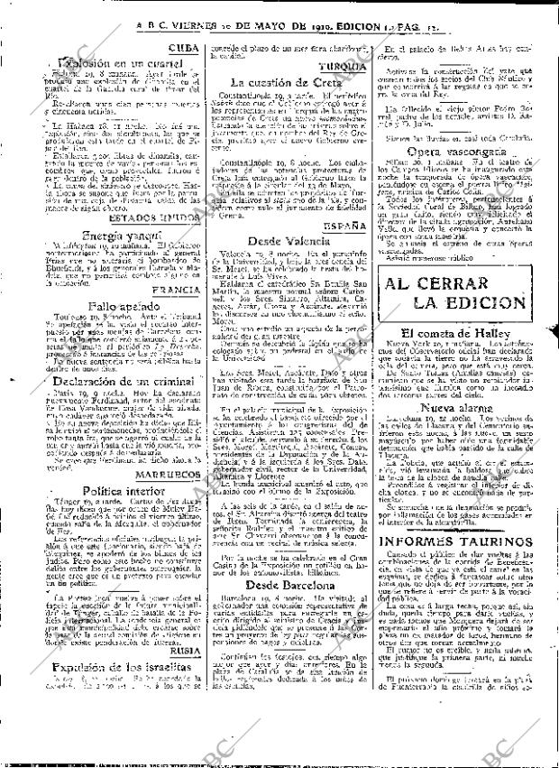 ABC MADRID 20-05-1910 página 12