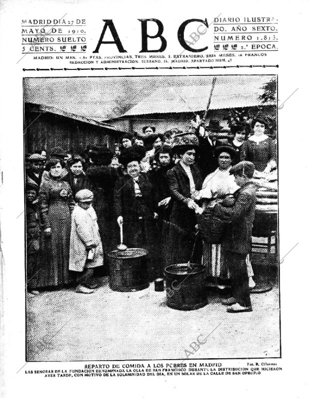 ABC MADRID 27-05-1910 página 1