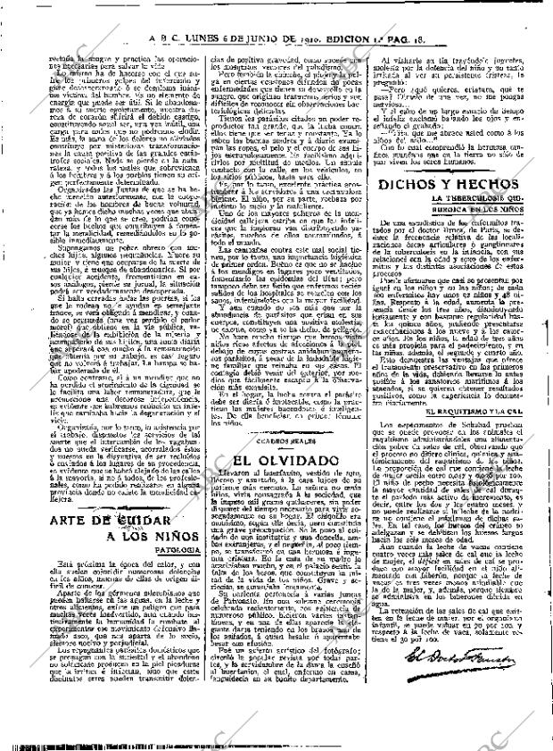 ABC MADRID 06-06-1910 página 18