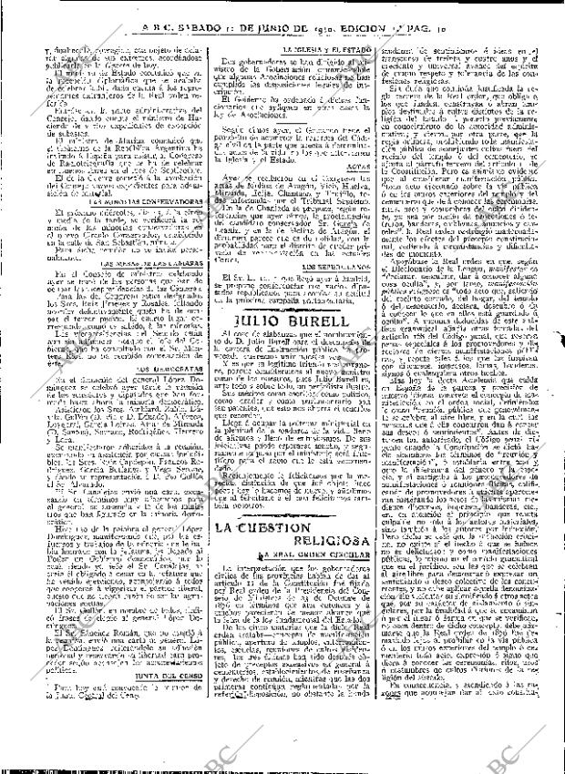 ABC MADRID 11-06-1910 página 10