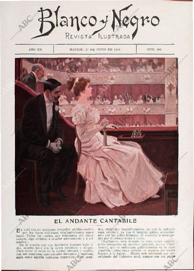 BLANCO Y NEGRO MADRID 15-06-1910 página 11