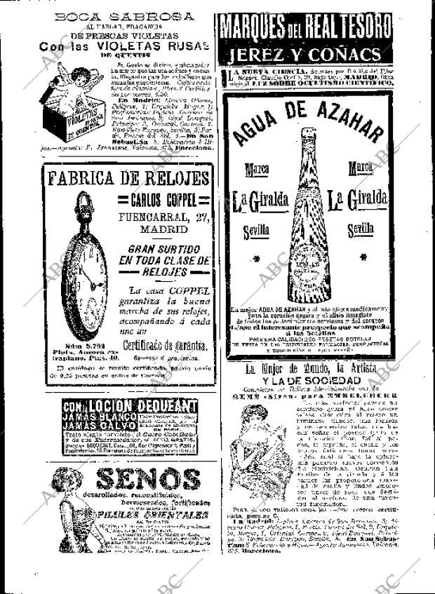 BLANCO Y NEGRO MADRID 15-06-1910 página 6