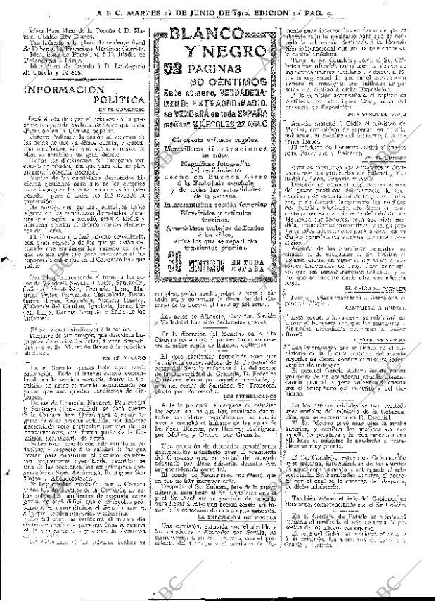 ABC MADRID 21-06-1910 página 9