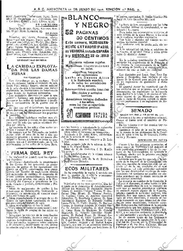 ABC MADRID 22-06-1910 página 7