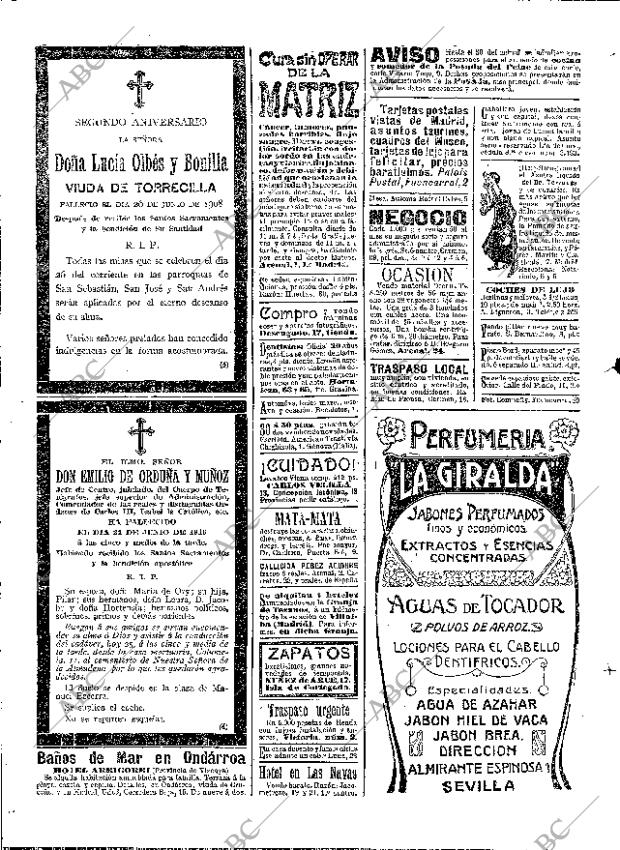 ABC MADRID 25-06-1910 página 16