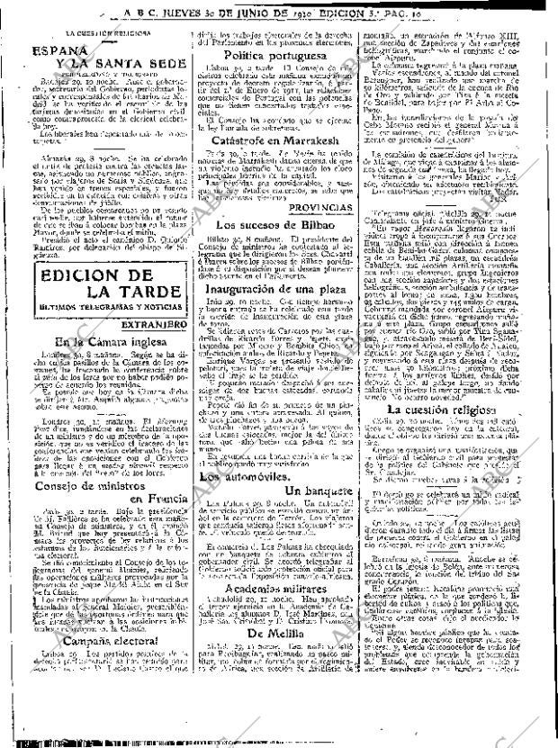 ABC MADRID 30-06-1910 página 10