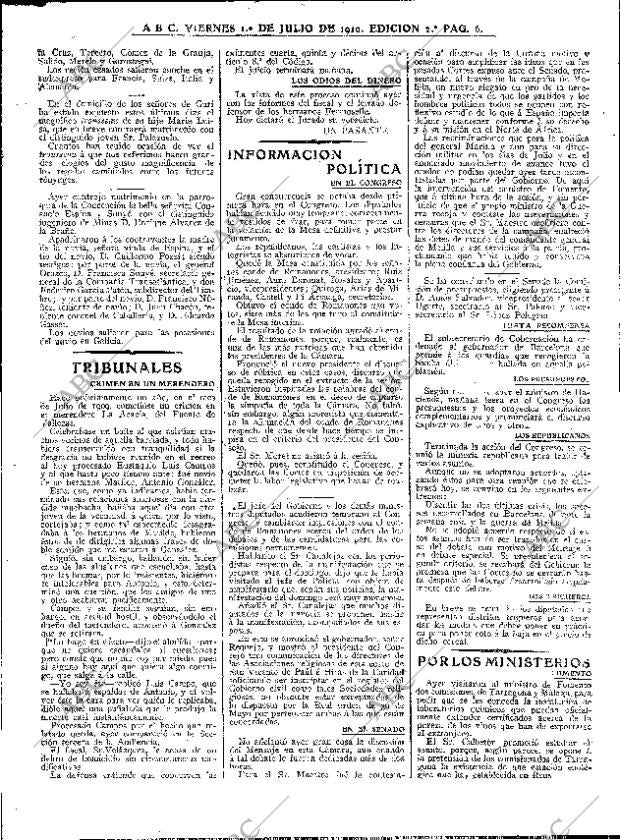 ABC MADRID 01-07-1910 página 6